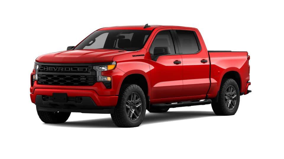 New 2026 Chevrolet Silverado 1500 Custom w/ Turbomax Blackout Package RWD image 49
