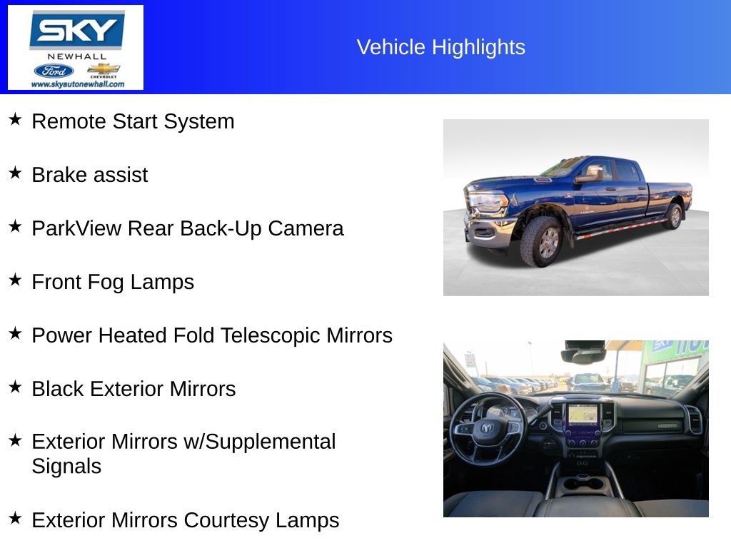 Used 2024 RAM 3500 Big Horn w/ Bed Utility Group image 26