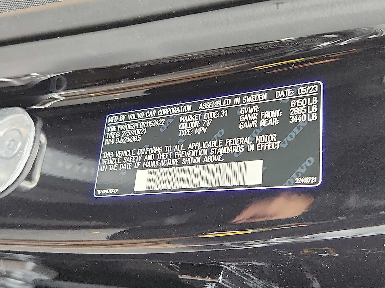 Certified 2024 Volvo XC90 B6 Ultimate AWD/4WD image 26