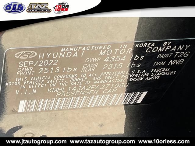 Used 2023 Hyundai Sonata SEL w/ Convenience Package FWD image 23