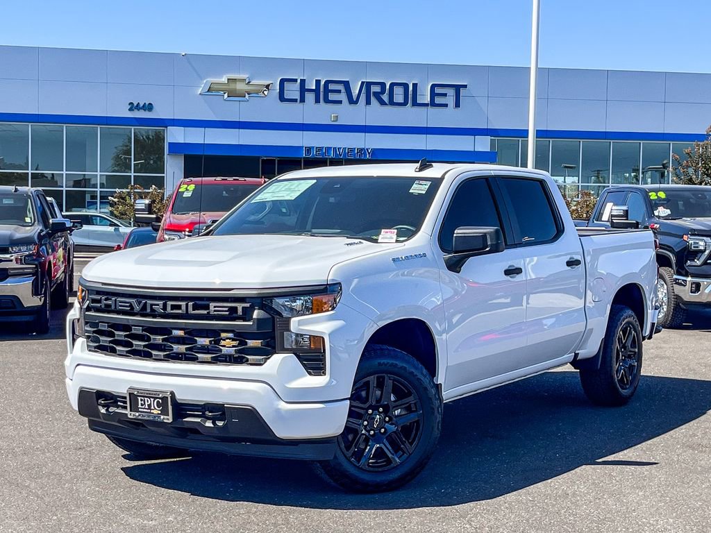 New 2026 Chevrolet Silverado 1500 Custom w/ Turbomax Blackout Package image 1