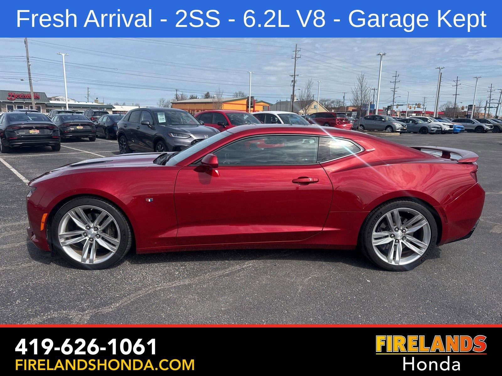 Used 2017 Chevrolet Camaro SS RWD image 1
