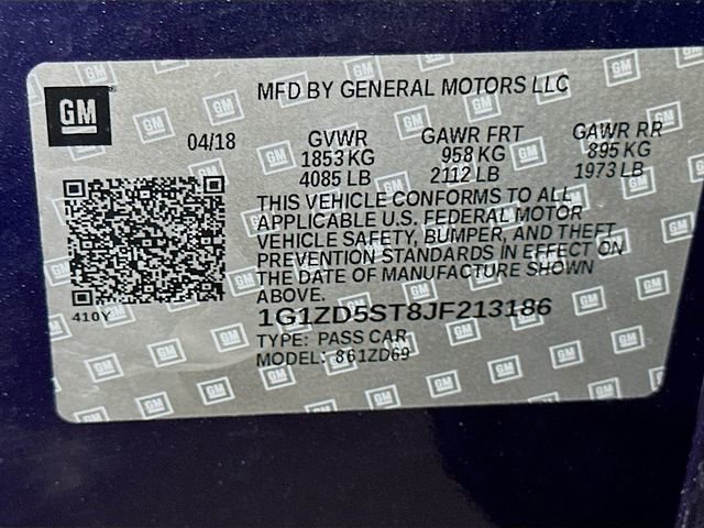 Used 2018 Chevrolet Malibu LT image 17