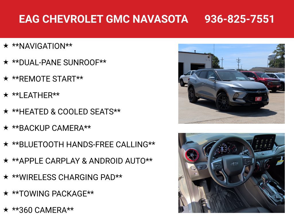 New 2026 Chevrolet Blazer RS w/ Driver Confidence II Package FWD image 4