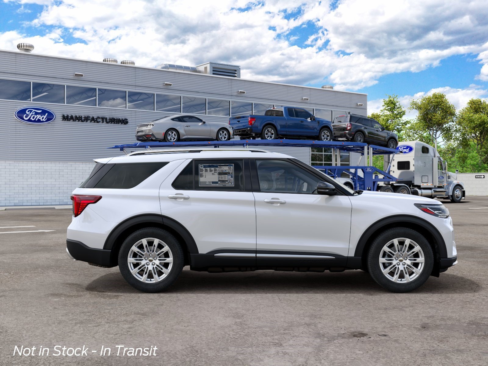 New 2027 Ford Explorer Platinum w/ LUX Leather Package AWD/4WD image 5