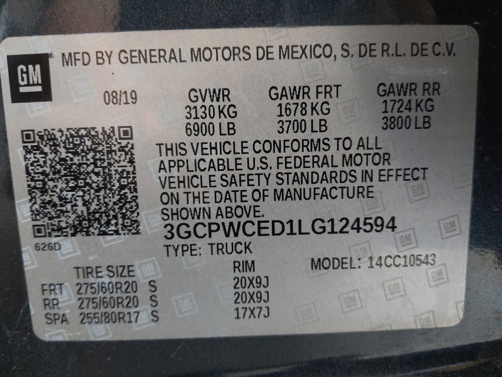 Used 2020 Chevrolet Silverado 1500 LT w/ Texas Edition RWD image 33