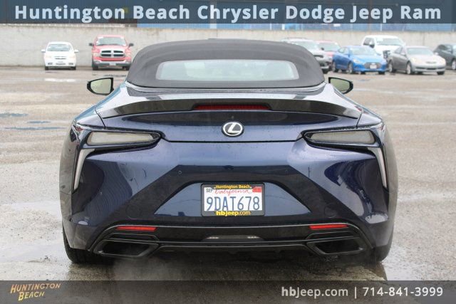 Used 2021 Lexus LC 500 Convertible w/ Touring Package image 4