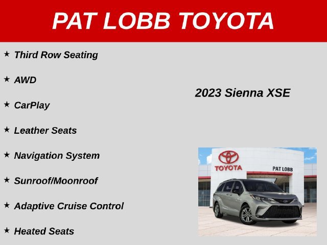 Used 2023 Toyota Sienna XSE w/ XSE Plus Package AWD/4WD image 40