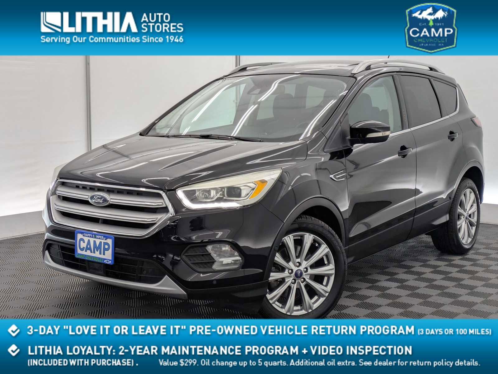Used 2018 Ford Escape Titanium w/ Ford Safe & Smart Package