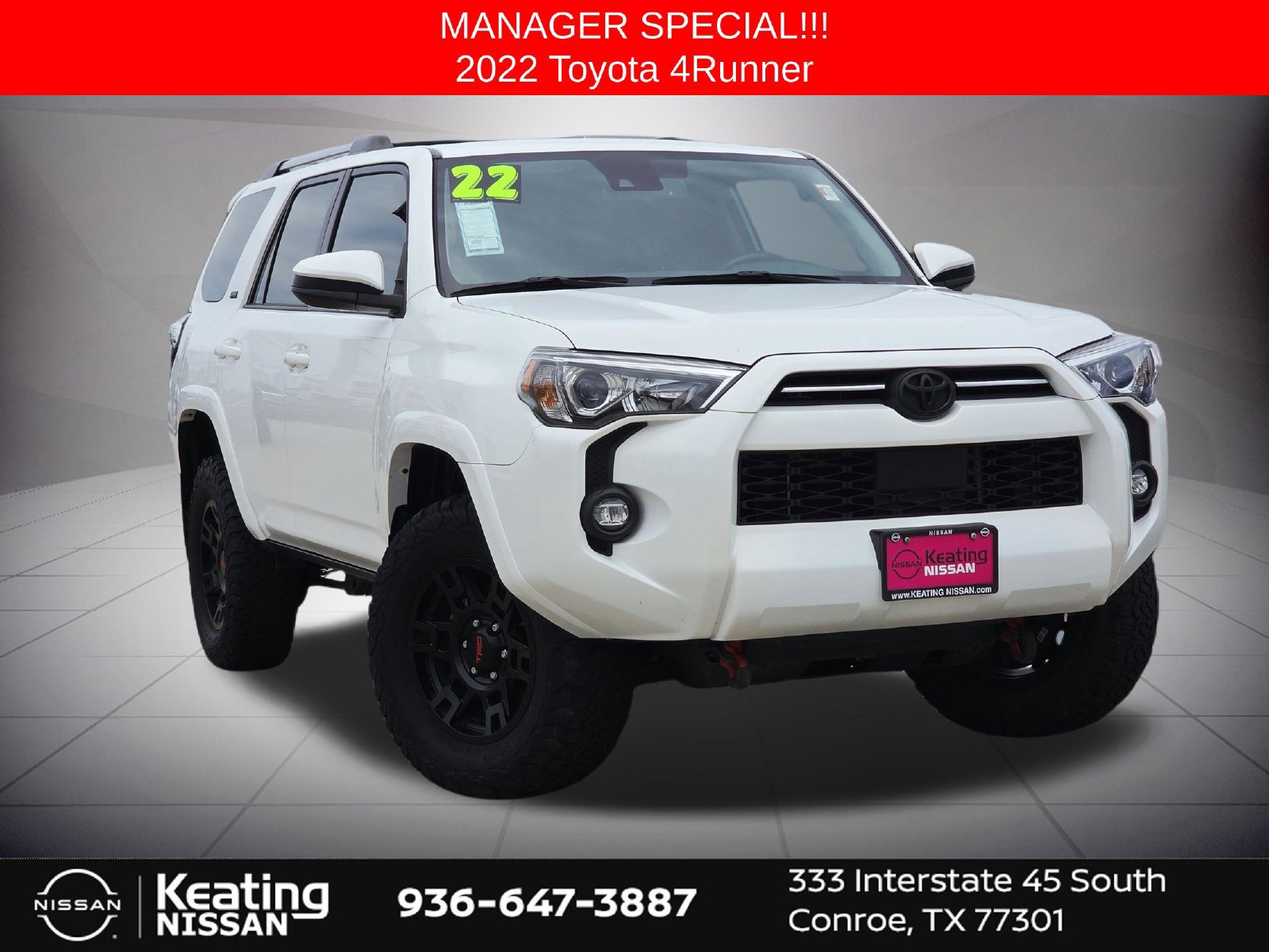 Used 2022 Toyota 4Runner SR5