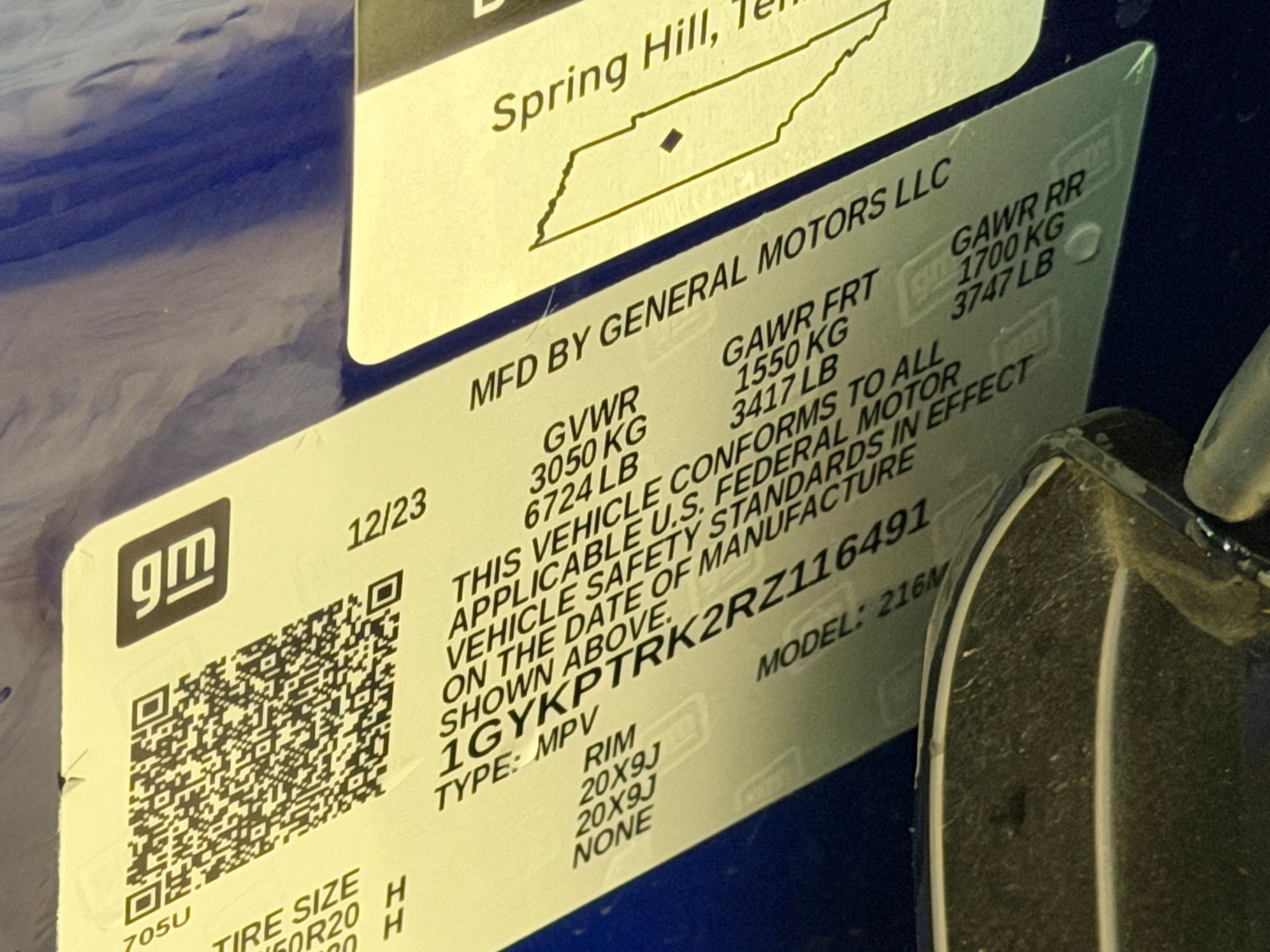 Certified 2024 Cadillac Lyriq Sport RWD image 18