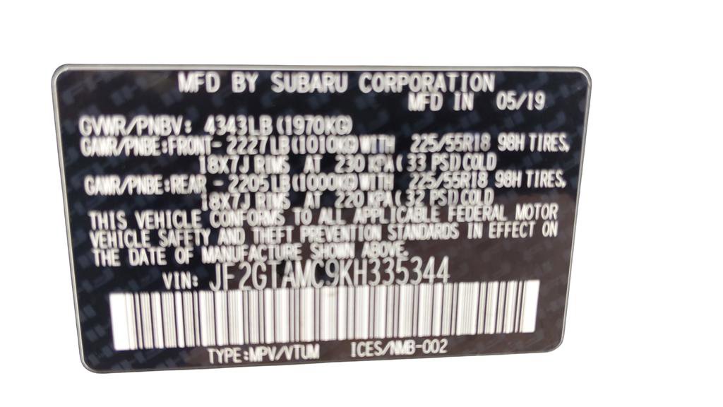 Used 2019 Subaru Crosstrek 2.0i Limited w/ Popular Package #3 image 18