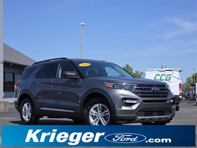 Certified 2022 Ford Explorer XLT w/ Equipment Group 202A