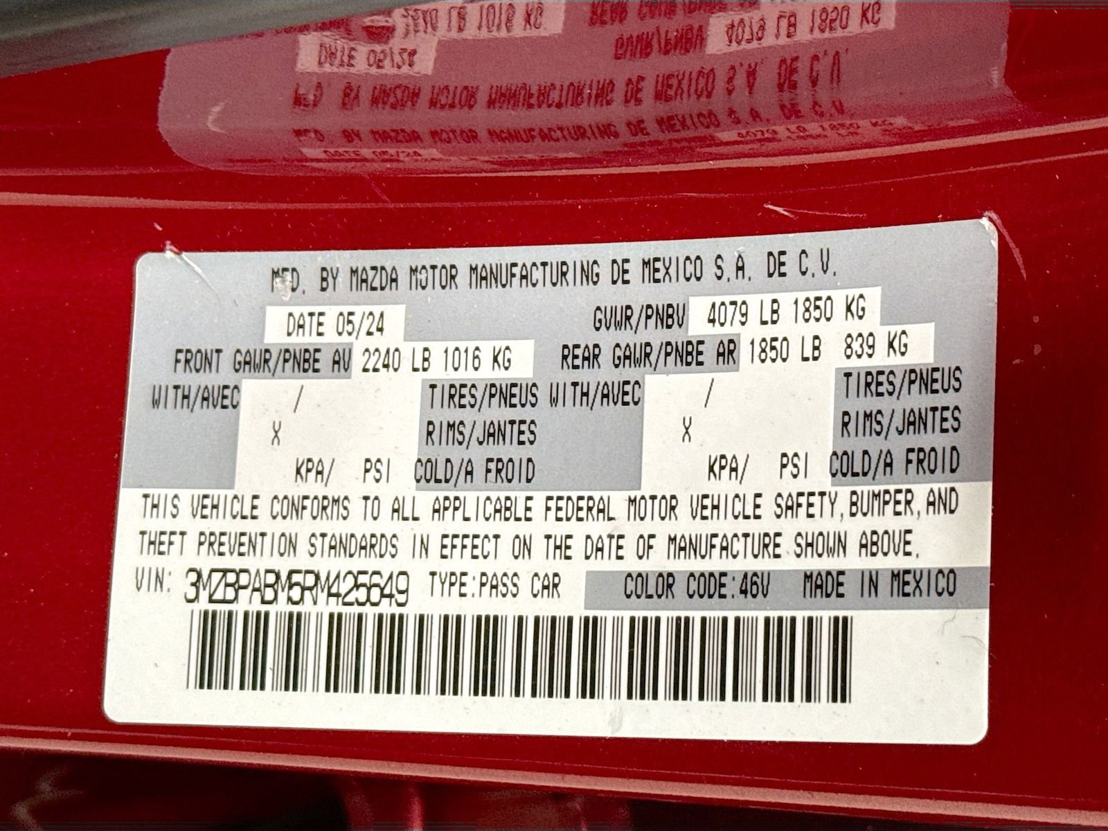 Used 2024 MAZDA MAZDA3 s FWD image 32