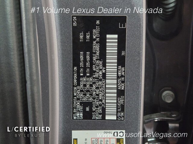 Certified 2025 Lexus NX 350h AWD w/ Cold Area Package image 31