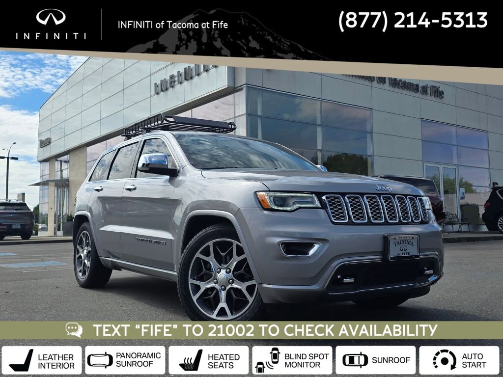 Used 2020 Jeep Grand Cherokee Overland video 1