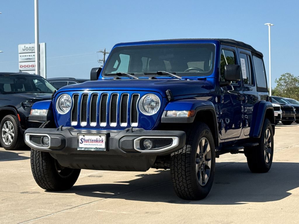 Used 2018 Jeep Wrangler Unlimited Sahara AWD/4WD image 3