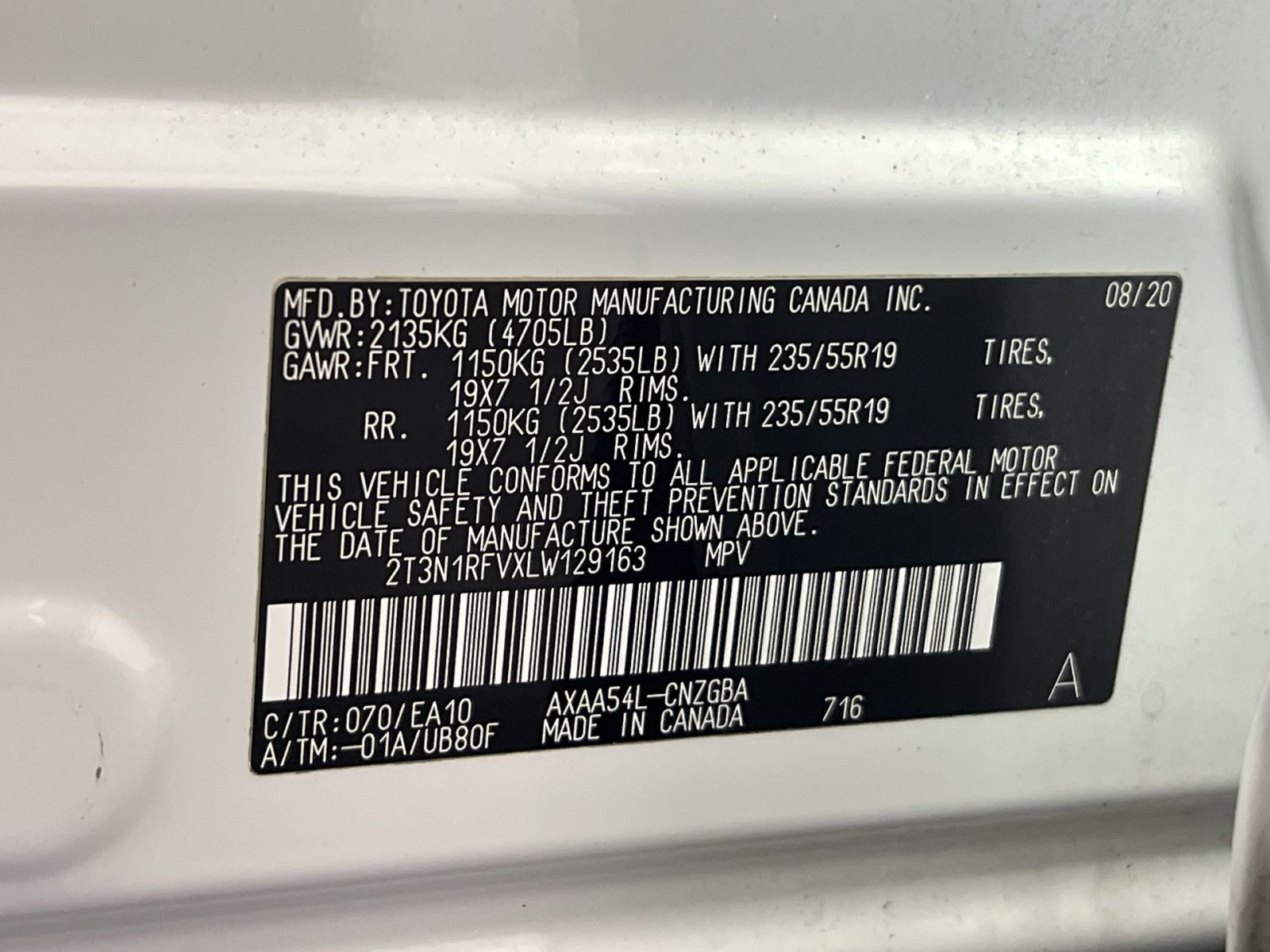 Used 2020 Toyota RAV4 Limited AWD/4WD image 30