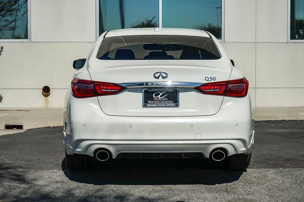 Certified 2023 INFINITI Q50 Luxe w/ Cargo Package image 5