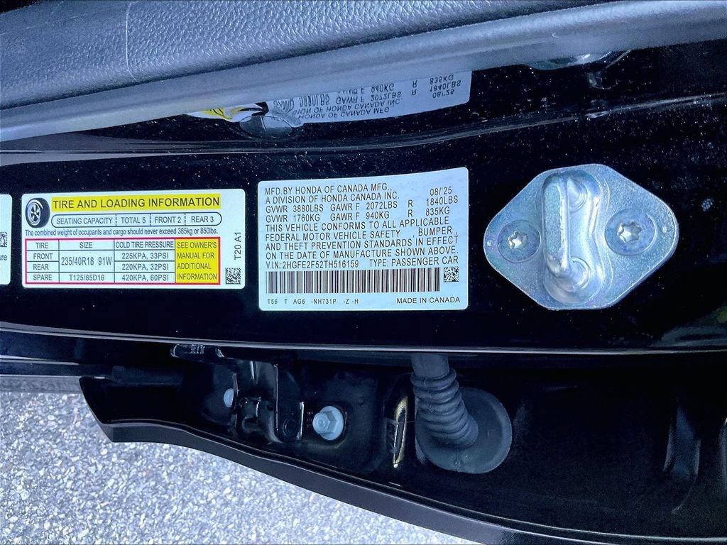 Certified 2026 Honda Civic Sport image 33