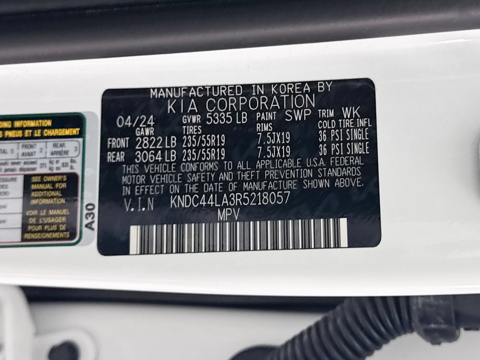 Certified 2024 Kia EV6 GT-Line RWD image 44
