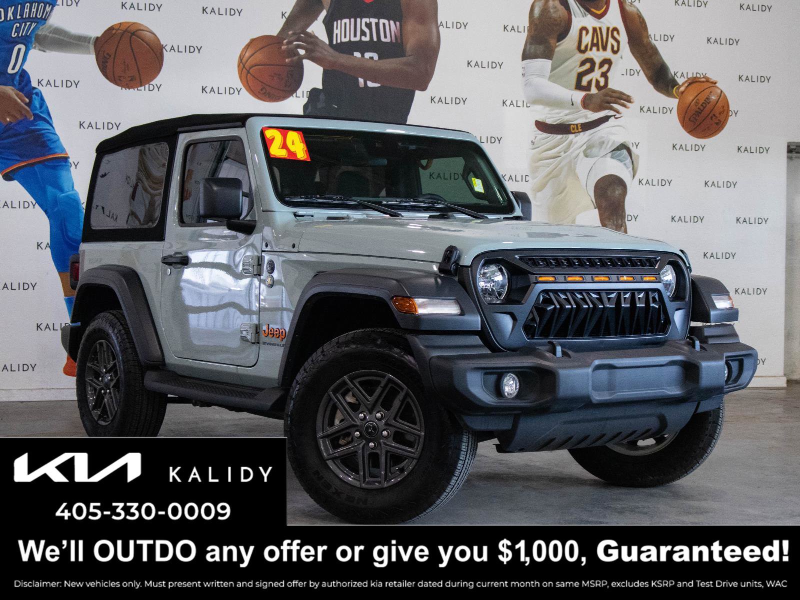 Used 2024 Jeep Wrangler Sport S image 1