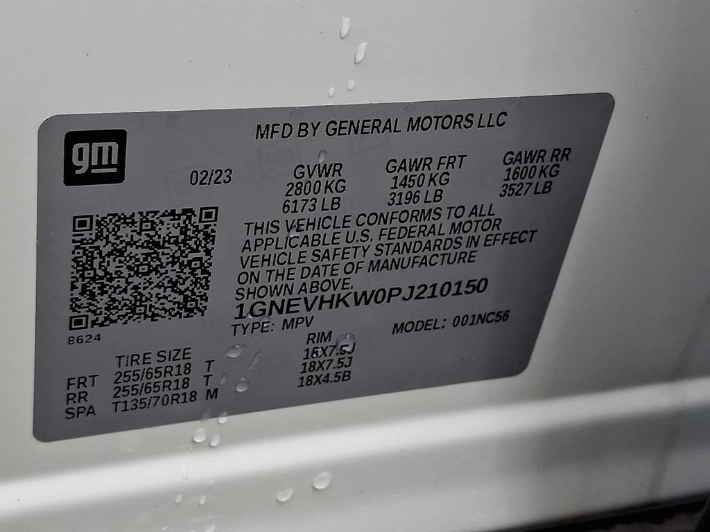 Used 2023 Chevrolet Traverse LT w/ LPO, Roadside Safety Package AWD/4WD image 28