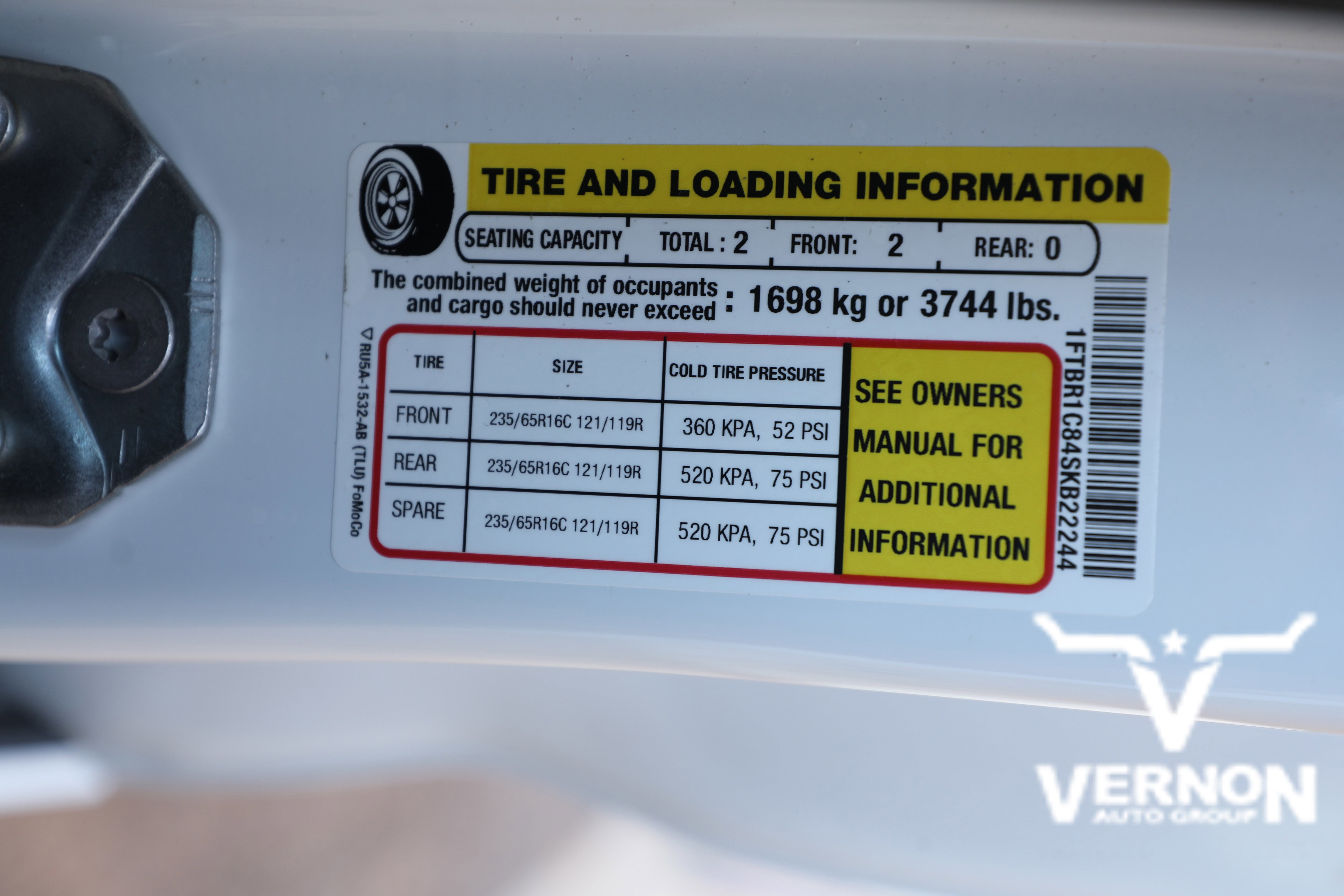 New 2025 Ford Transit 250 148 Medium Roof w/ Load Area Protection Package image 38