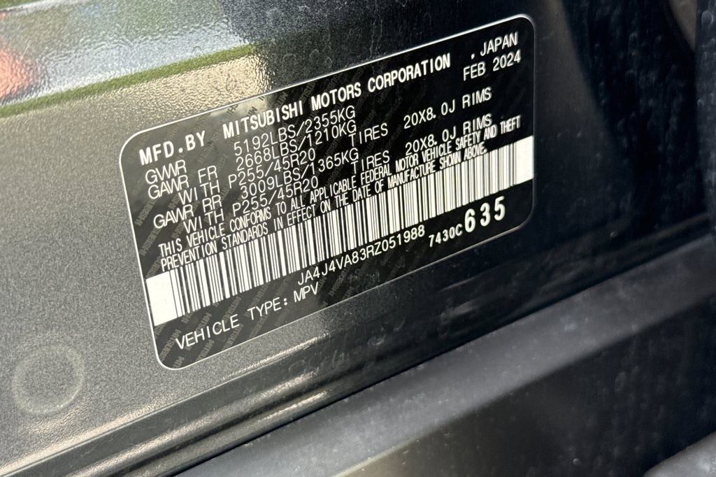 Used 2024 Mitsubishi Outlander SE AWD/4WD image 31