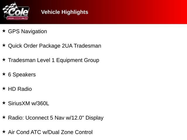 Used 2025 RAM 2500 Tradesman image 5