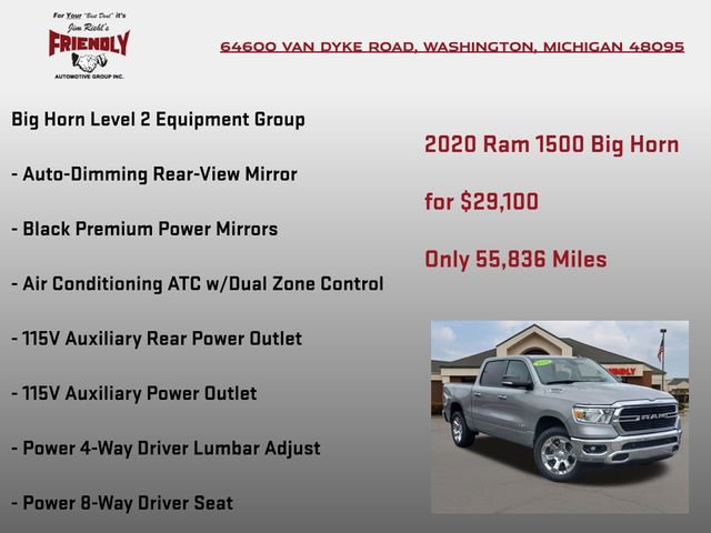 Used 2020 RAM 1500 Big Horn image 10