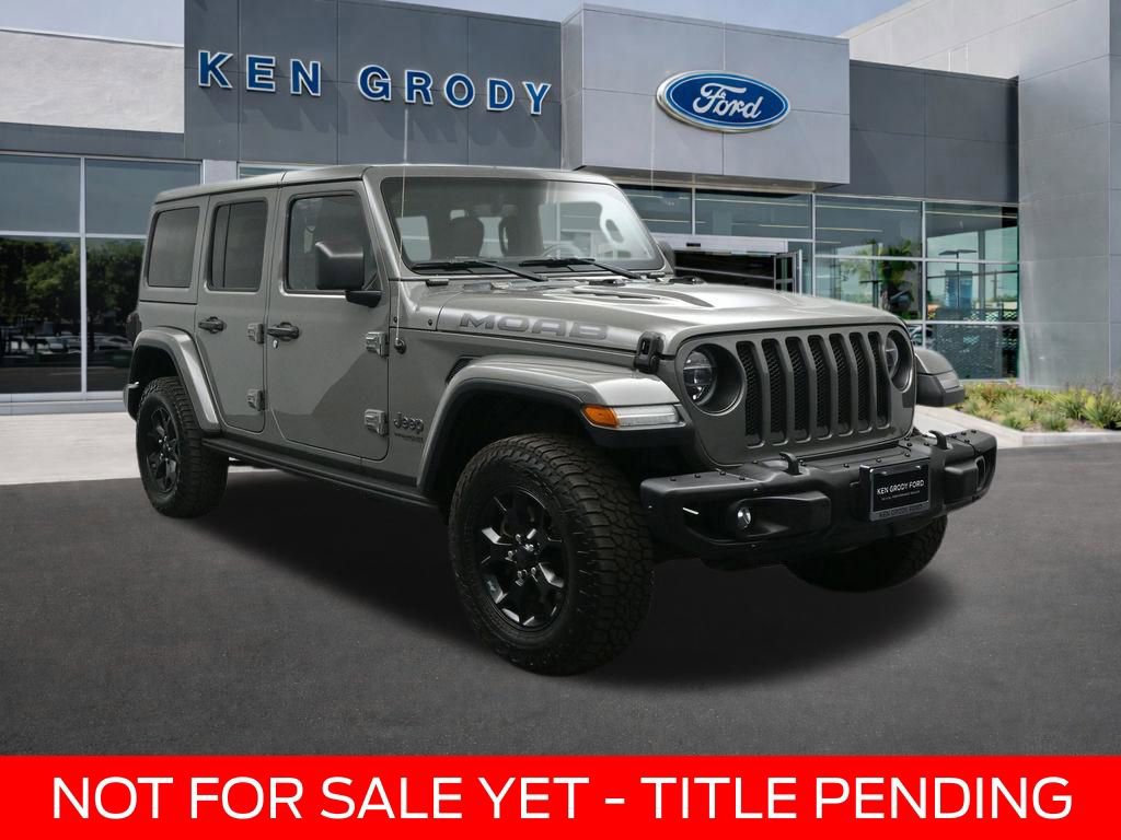 Used 2019 Jeep Wrangler Unlimited Sahara w/ Quick Order Package 24M Moab