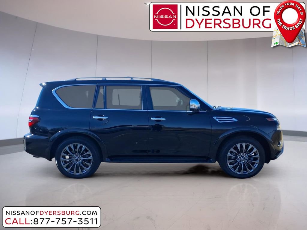 Used 2023 Nissan Armada Platinum w/ Captain's Chairs Package image 2