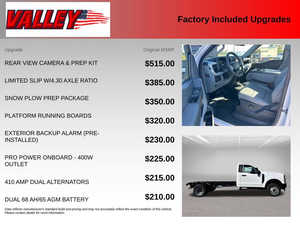 New 2026 Ford F350 XL w/ Snow Plow Prep Package AWD/4WD image 4