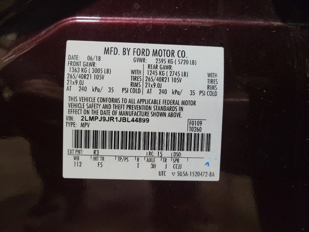 Used 2018 Lincoln MKX Black Label w/ Enhanced Security Package image 27