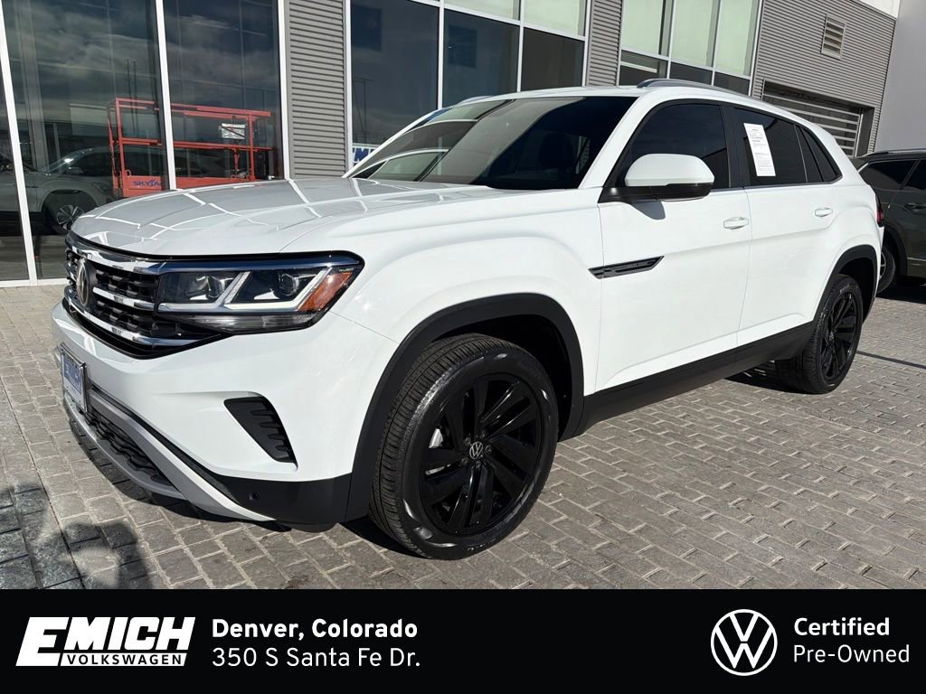 Certified 2023 Volkswagen Atlas Cross Sport SE w/ Panoramic Sunroof Package image 1