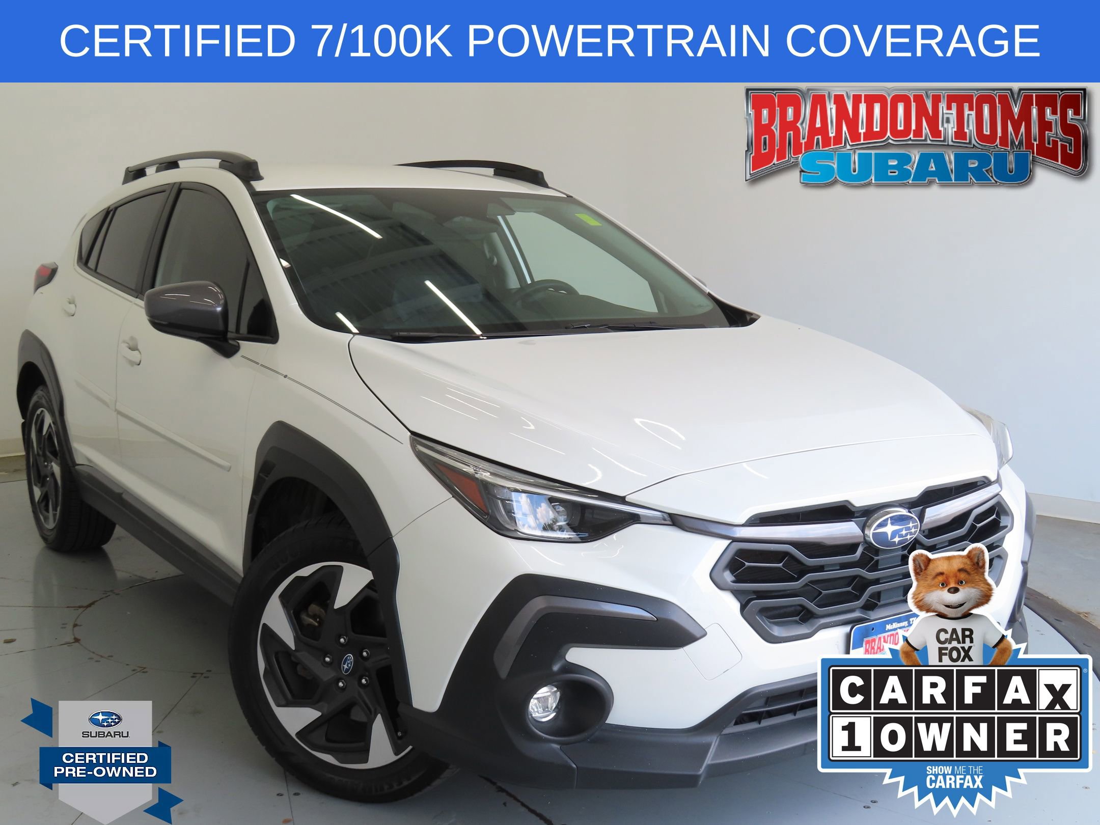 Certified 2024 Subaru Crosstrek 2.5i Limited w/ Crosstrek Mirror Package