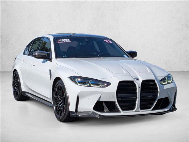 Used 2023 BMW M3 Competition w/ M Carbon Exterior Package RWD image 3