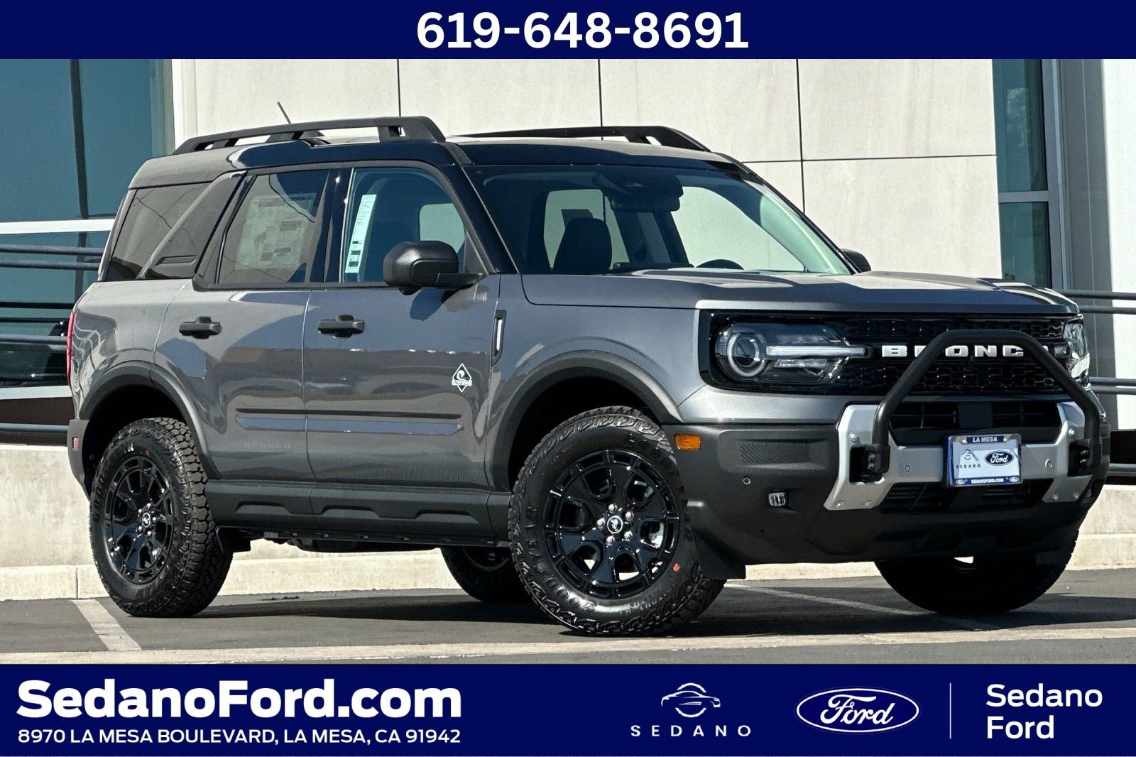 New 2025 Ford Bronco Sport Outer Banks w/ Sasquatch Outer Banks Package image 1