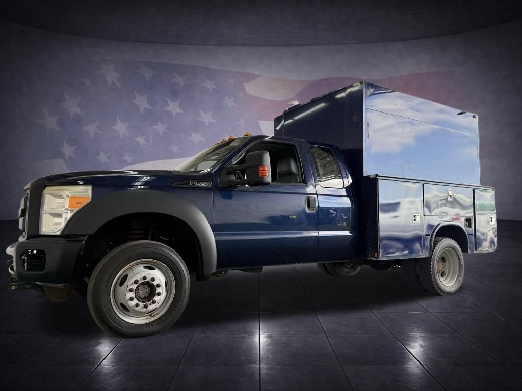 Used 2011 Ford F550 4x4 SuperCab Super Duty w/ PWR Equipment Group image 17