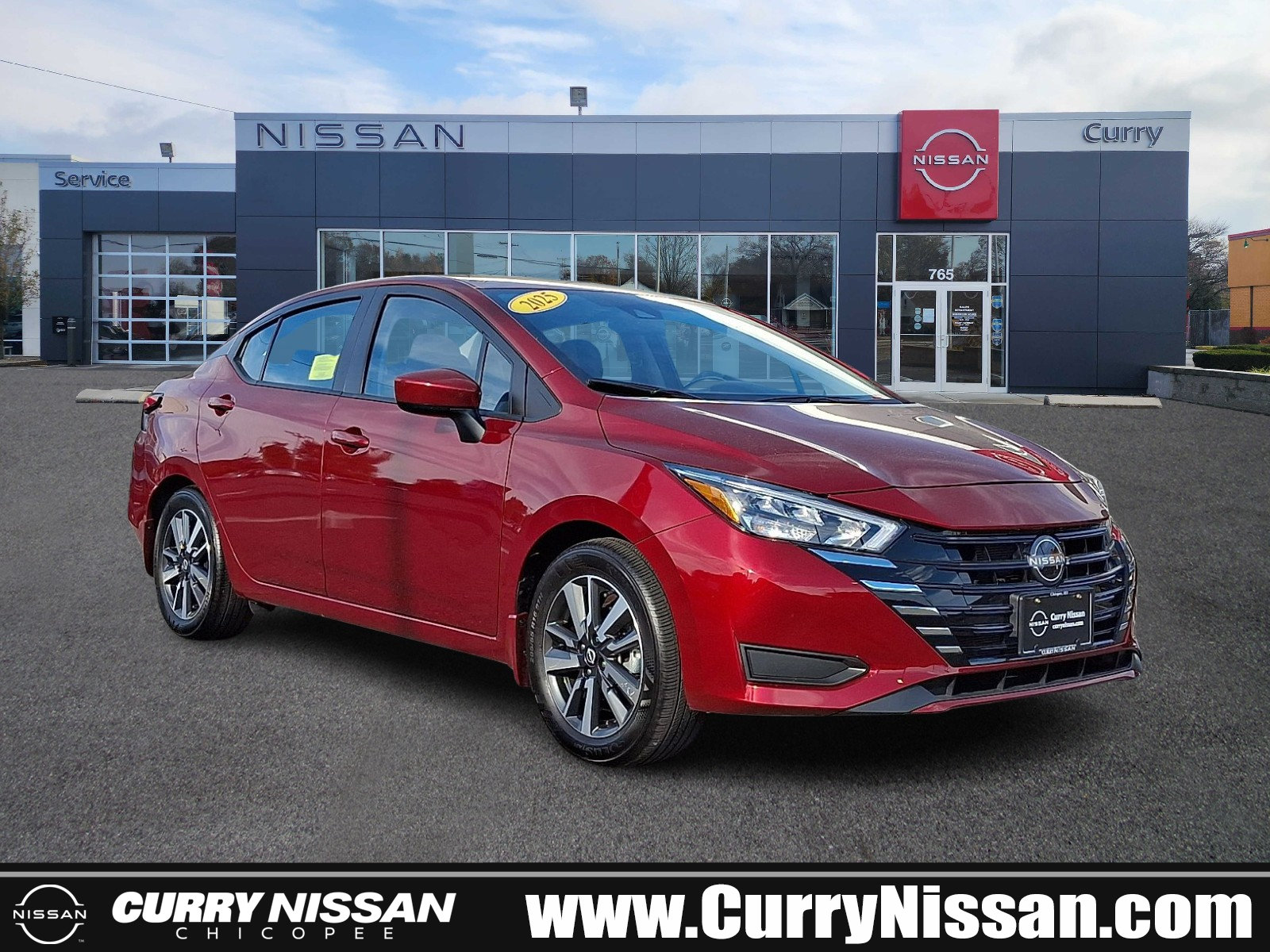 Certified 2025 Nissan Versa SV w/ Trunk Package FWD image 1