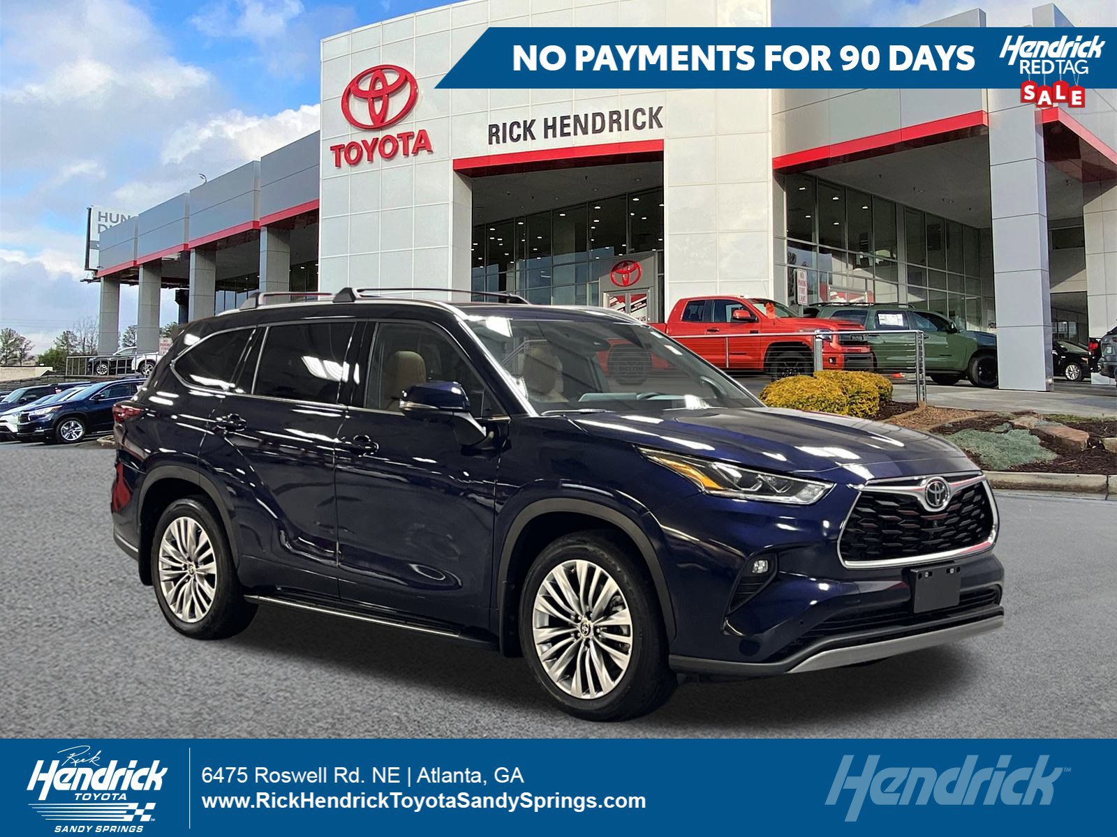 Certified 2025 Toyota Highlander Platinum