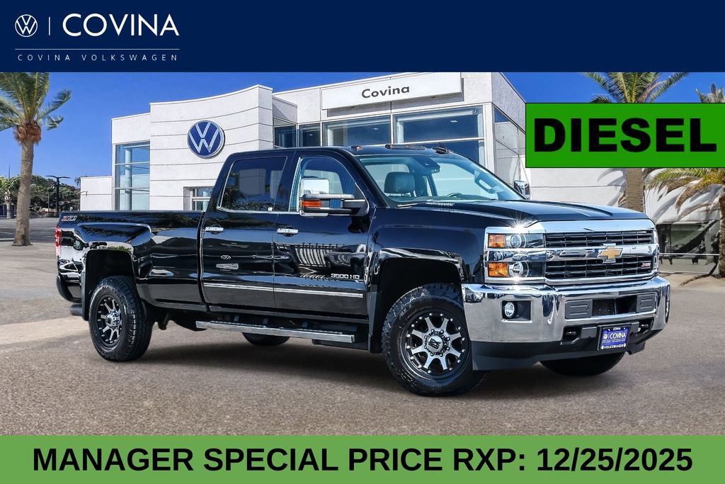 Used 2016 Chevrolet Silverado 3500 LTZ w/ Duramax Plus Package