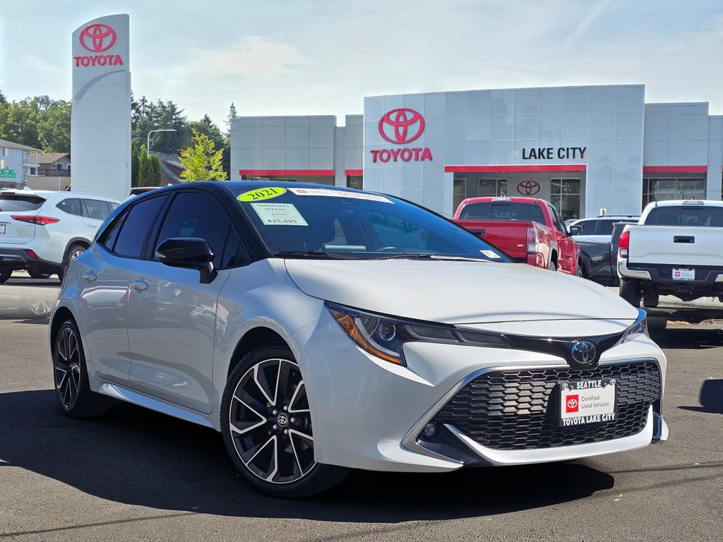 Certified 2021 Toyota Corolla XSE w/ Carpet Mat Package (TMS) FWD video 1