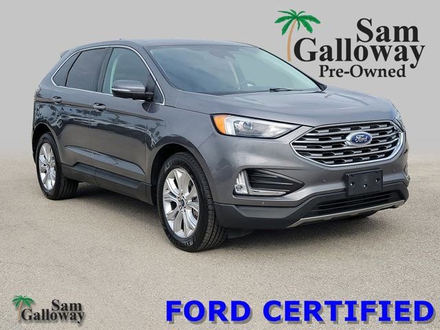 Certified 2022 Ford Edge Titanium AWD/4WD image 1