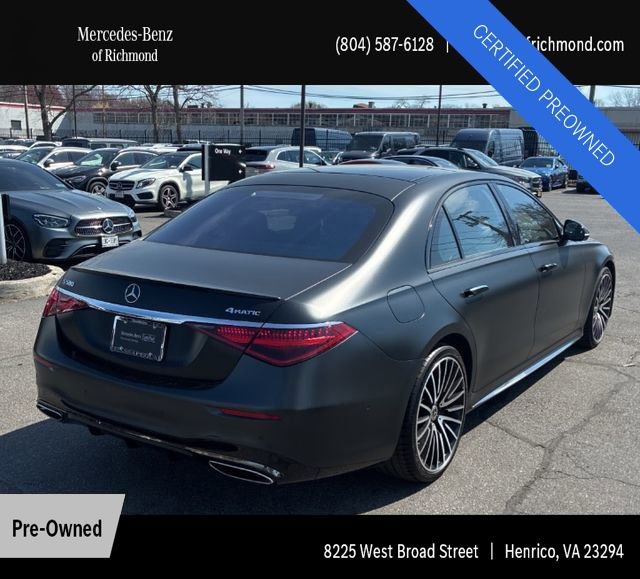 Certified 2023 Mercedes-Benz S 580 4MATIC Sedan image 3