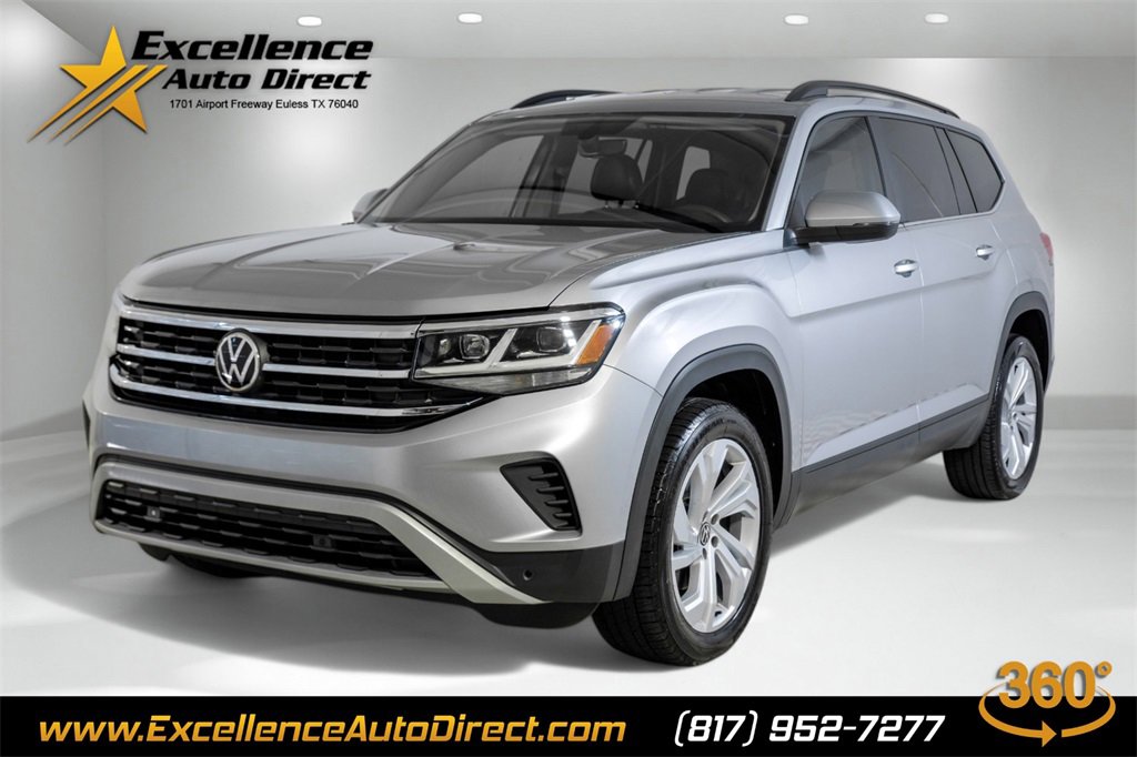 Used 2021 Volkswagen Atlas SE