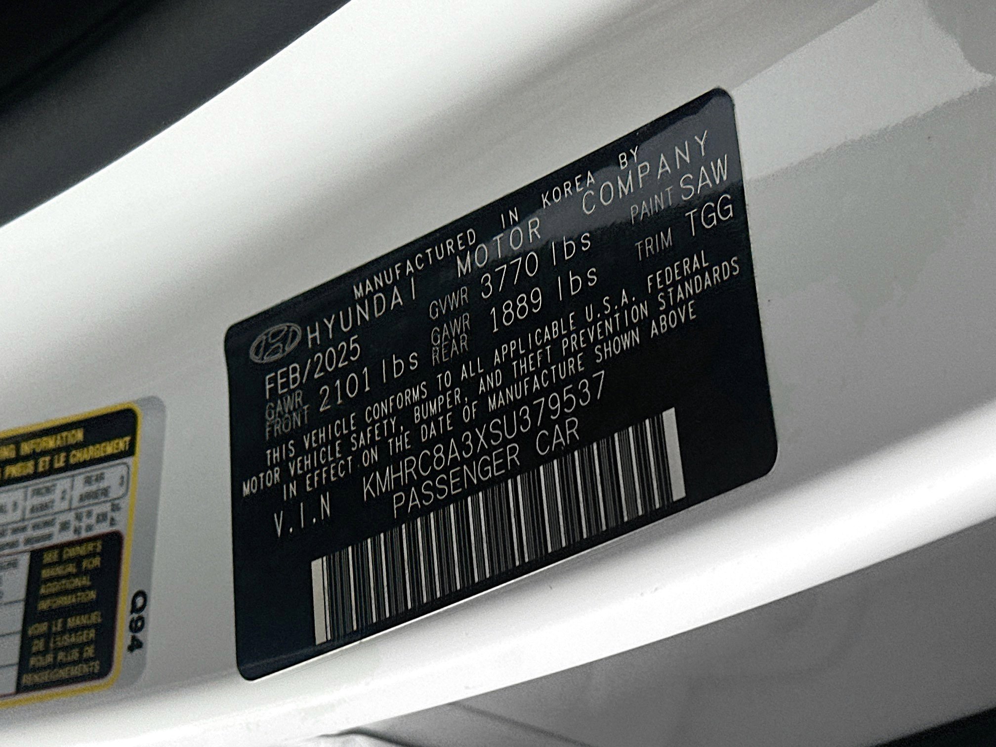Used 2025 Hyundai Venue SEL FWD image 12