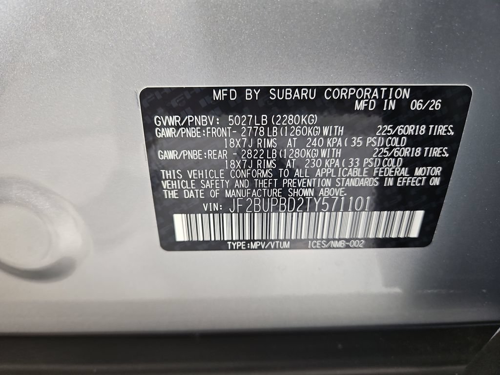 New 2026 Subaru Outback Premium AWD/4WD image 30