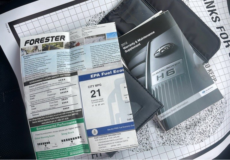 Used 2012 Subaru Forester 2.5X Limited image 35
